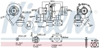 NISSENS 93202 Turbo Crafter 06>16 Bjk Bjj Bjl Ceba Cebb 4937707515 76145702DX