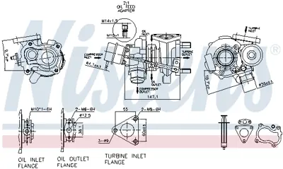 NISSENS 93219 Turbo 38145701DX