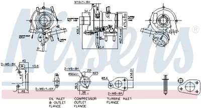 NISSENS 93234 Turbo 55237520 DS516K682AA