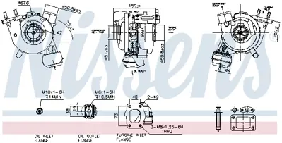 NISSENS 93247 Turbo 500379251