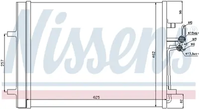 NISSENS 940044 Klıma Radyatoru Mondeo Iv S Max 07 /> Galaxy 1.6 / 1.8 / 2.0 / 2.0tdcı 07 /> Landrover Freelander 2. LR023921