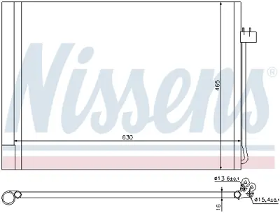 NISSENS 940058 Klıma Radyatoru Bmw N57n M57n2 E70 E71 F15 F16 9239992