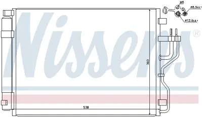 NISSENS 940207 Klıma Radyatoru 976062S001