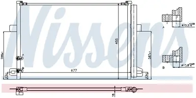 NISSENS 940225 Klıma Radyatoru Amarok 10> 2.0tdı 3D0010816T