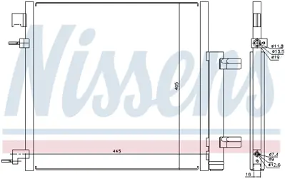 NISSENS 940247 Klıma Radyatoru 