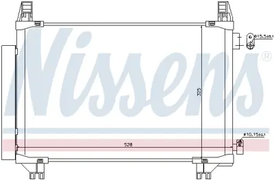 NISSENS 940270 Klıma Radyatoru 884600D200