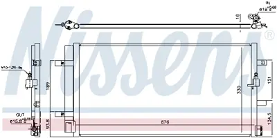 NISSENS 940453 Klıma Radyatoru A6 A7 Avant / Quattro 15>18  8T0260403G L4G0260401A