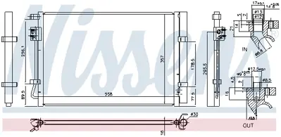 NISSENS 940730 Klıma Radyatoru 97606C8050