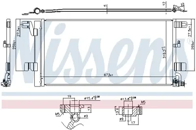 NISSENS 940752 Klıma Radyatoru Audı A4 16> A5 17> A6 19> A7 19> 8W0816421H