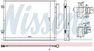 NISSENS 941066 Klıma Radyatoru 