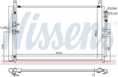 NISSENS 941167 Klıma Radyatoru 