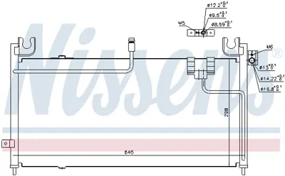 NISSENS 94354 Klıma Radyatoru BO2H61480Z