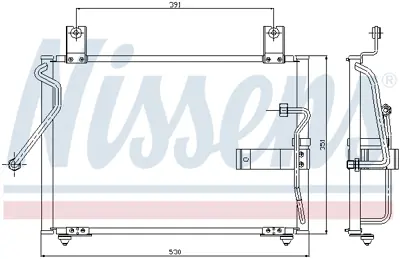 NISSENS 94415 Klıma Radyatoru OK2A161480A