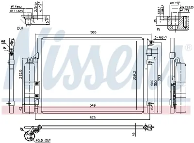 NISSENS 94439 Klıma Radyatoru 8671017585