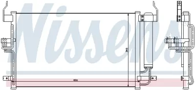 NISSENS 94448 Klıma Radyatoru 976062D500