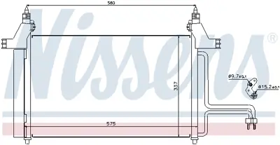 NISSENS 94610 Klıma Radyatoru 46745840