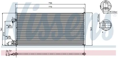 NISSENS 94664 Klıma Radyatoru 4488406