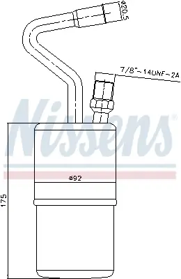 NISSENS 95135 Klıma Kurutucu 9187629