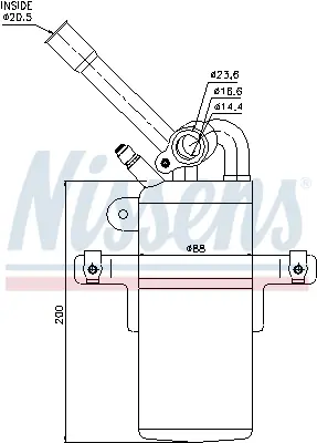 NISSENS 95213 Klıma Kurutucu YF2665