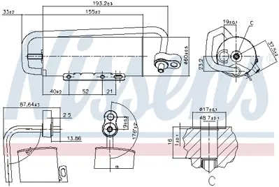 NISSENS 95338 Klıma Kurutucu 71746357