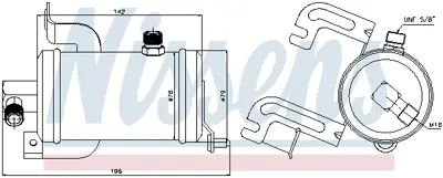 NISSENS 95474 Klıma Kurutucu 6455Z0