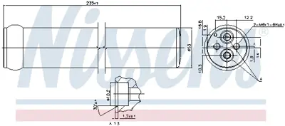 NISSENS 95587 Klıma Kurutucu 9533963J00