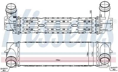 NISSENS 961244 Turbo Radyatoru 7823571