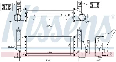 NISSENS 96219 Turbo Radyatoru 4548369