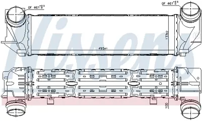 NISSENS 96322 Turbo Radyatoru Bmw F10 F11 N20 17117618769