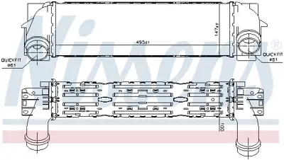NISSENS 96439 Turbo Radyatoru 17517823571