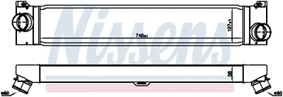 NISSENS 96623 Turbo Intercoll Radyatoru Boxer Iıı Jumper Iıı 2,2hdı / 3,0hdı E4 / E5 06> Ducato Iıı> 2,3jtd / 3,0j E256094
