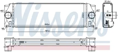 NISSENS 96628 Turbo Radyatoru Crafter Sprınter 3t-3.T5 2.0/2.5tdı 06> K68057983AB