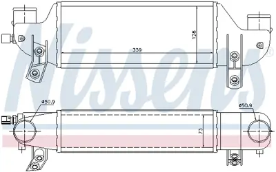 NISSENS 96693 Turbo Radyatoru XS4Q9P440AF