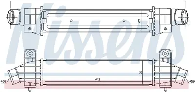 NISSENS 96702 Turbo Radyatoru 1S7Q9L440AF