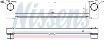 NISSENS 96730 Turbosarj Radyatoru Vıano W639 03> Vıto W639 03> A6395010201