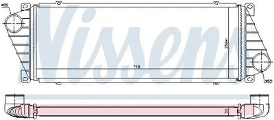 NISSENS 96842 Turbo Radyatoru Lt28 / 35 / 46 Sprınter 2t 3t 4t 2,5 / 2,8tdı 96>06 A9015010701