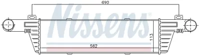 NISSENS 96860 Turbosarj Radyatoru E-Class W210 96>99 S210 96>99 A2105001700