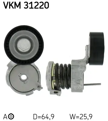 SKF VKM 31220 V Kayıs Gergısı Komple 3E903133A 3E903133B