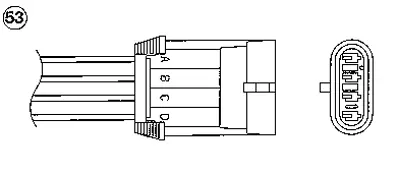 NGK 0420 Oksıjen Sensoru 90509276