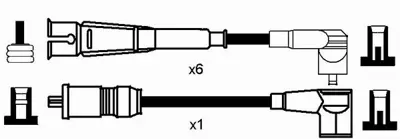 NGK 0754 Ateşleme Kablosu Seti 