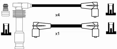 NGK 0769 Bujı Kablosu Setic 90350565