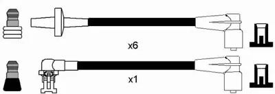 NGK 2586 Bujı Kablosu Seti 7700267668