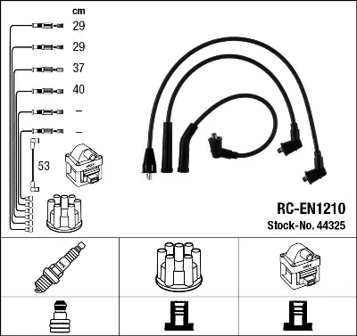 NGK 44325 Rc-En1210 Ateşleme Kablosu 2245001W51