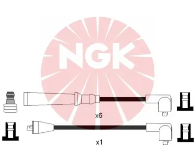 NGK 5764 Rc-Ne29 Ateşleme Kablosu 2245037J25