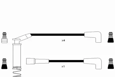 NGK 6990 Bujı Kablosu Seti 1282032