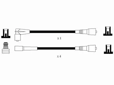 NGK 7080 Ateşleme Kablosu Seti 