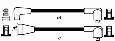 NGK 7702 Rc-Mx1201 Ateşleme Kablosu 