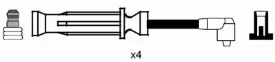 NGK 8266 Buji Kablosu Rover 400 2.0i 94-98 420 92-00 620tı 94-99 Rc-Rv301 GHT283