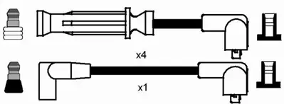 NGK 8267 Buji Kablosu Rover 220turbo 92-99 Rc-Rv302 GHT272
