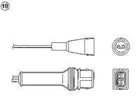 NGK 94490 Oksıjen Sensoru 48906265A
